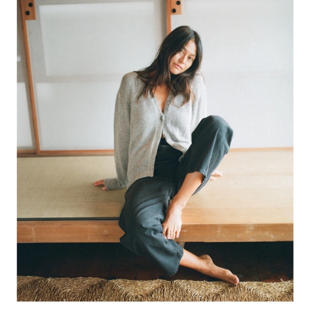 Dad Cardigan Alpaca OZMA of California